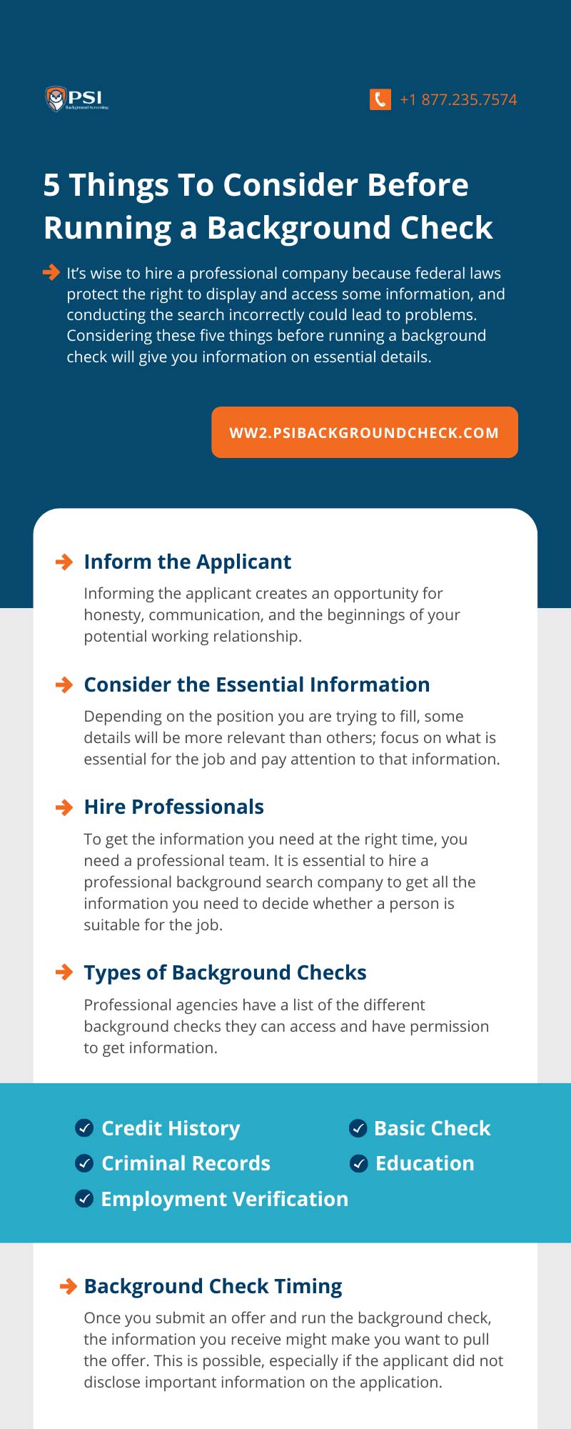 5 Things To Consider Before Running a Background Check