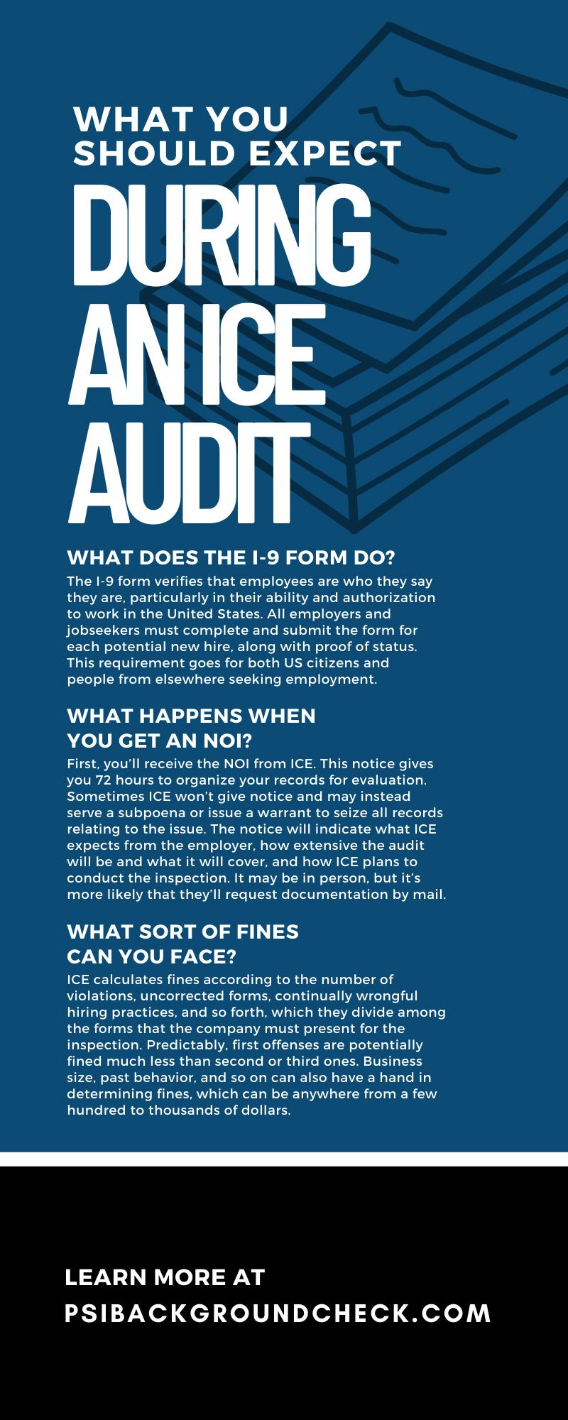 What You Should Expect During an ICE Audit