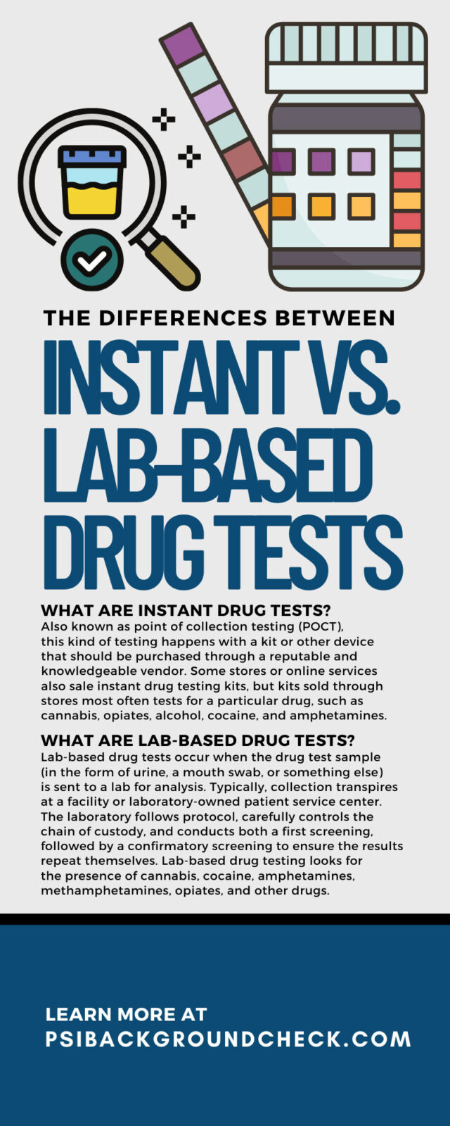 The Differences Between Instant vs. Lab-Based Drug Tests
